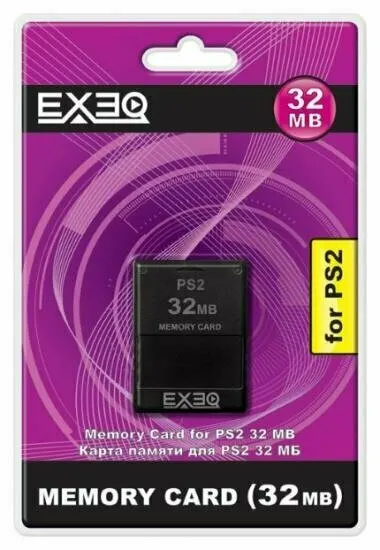 Карта памяти для PS2 Exeq 32Mb (eq-ps2-32MB)