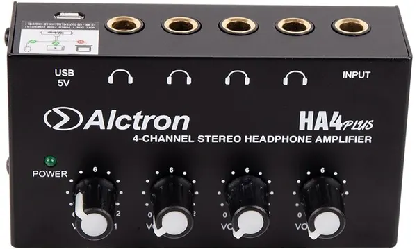 HA4PLUS Усилитель для наушников, 4 канала, Alctron