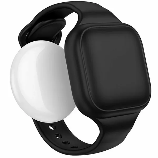 Браслет трекер для детей AirTag от Hoco с технологией Apple Find My Розовый