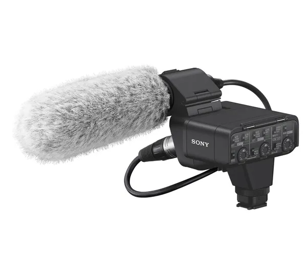 Аудиоадаптер + микрофон Sony XLR-K3M, для фото и видеокамер