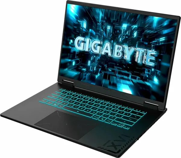 Ноутбук Gigabyte Gaming A16 PRO GA6DH 16" IPS, Core 7 240H, 32GB, 1TB SSD, RTX 5070 Ti, Без ОС, black (DXHG4KZCC4SD)