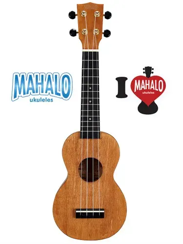 Mahalo MS1TBR - Укулеле сопрано с чехлом, цвет коричневый