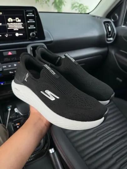 Мужские слипоны кроссовки летние Skechers cеточные slip-ins 40-45 размеров