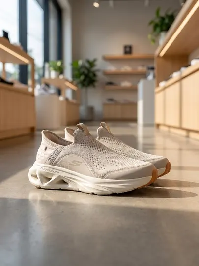 Мужские слипоны, летние Skechers cеточные slip-ins 40-45 размеров