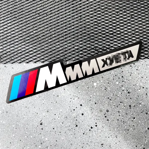 Наклейка на авто BMW спорт 19х3.4см / Resource Stickers