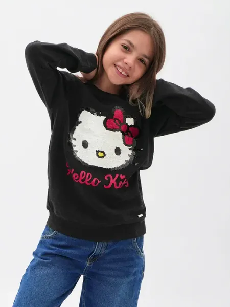 Толстовка с принтом для подростка Hello Kitty