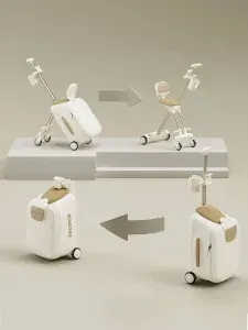 Чемодан Lecoco с детским сиденьем white C-Box-B3