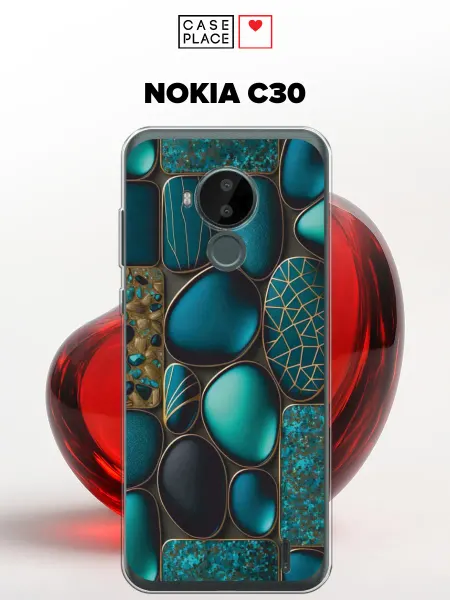 Case Place Чехол на Nokia C30 стильный