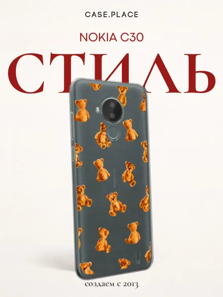 Nokia Чехол на C30 мишка