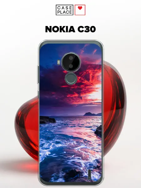 Nokia Чехол на C30 море