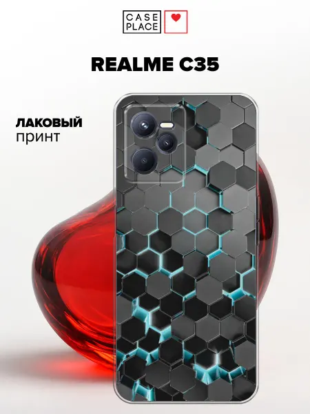 Realme Чехол на C35 стильный