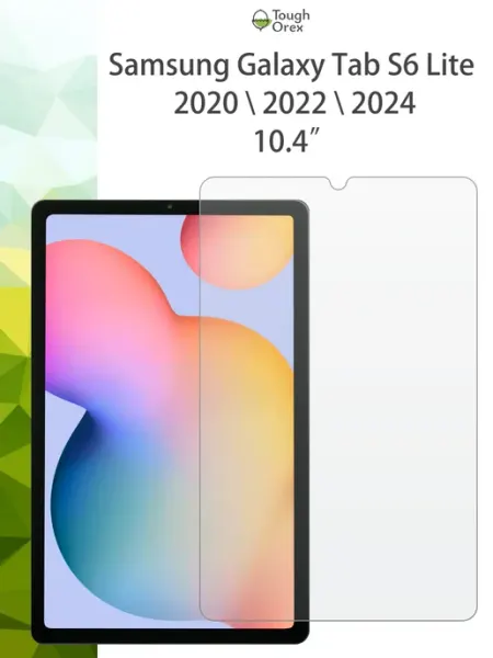 Стекло Samsung Galaxy Tab S6 Lite 10.4" С6 лайт 2024 2022 ToughOrex