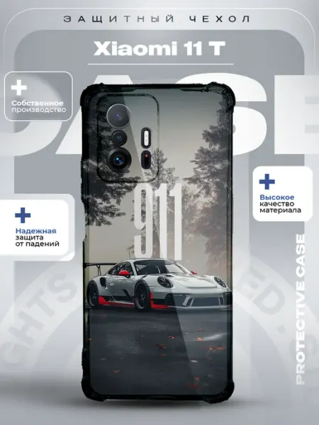 Чехол на Xiaomi 11T с принтом 911 ZLStore