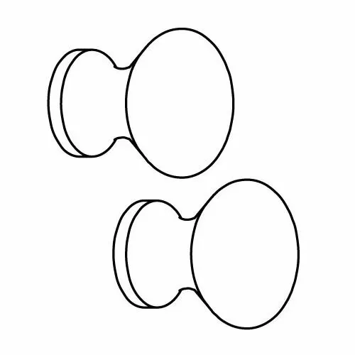 Мебельная ручка икеа энерида (IKEA ENERYDA) 20 мм, 2шт, желтая медь