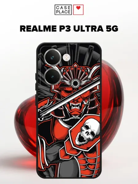 Чехол на P3 Ultra 5G самурай Realme