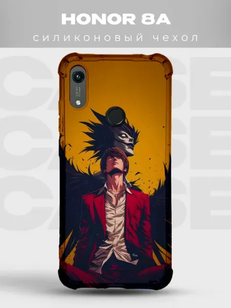 Чехол на Honor 8A аниме арт тёмный персонаж PRINTberries