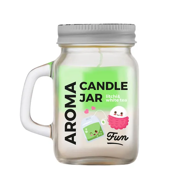 Свеча ароматическая FUN Litchi & White Tea 80 гр