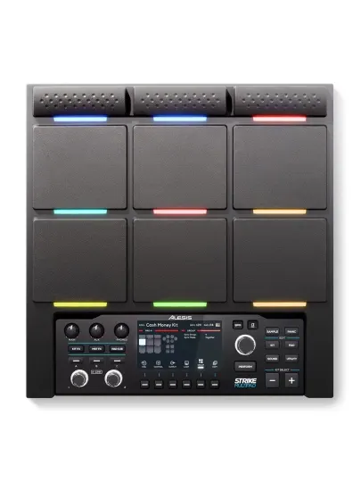 Электронная перкуссионная мультистанция Alesis Strike MultiPad, 9 пэдов и встроенный лупер - Ударные и перкуссия