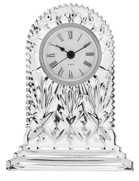 Часы настольные, 17,5 см, хрусталь, Crystal Bohemia, АА/ БПХ448