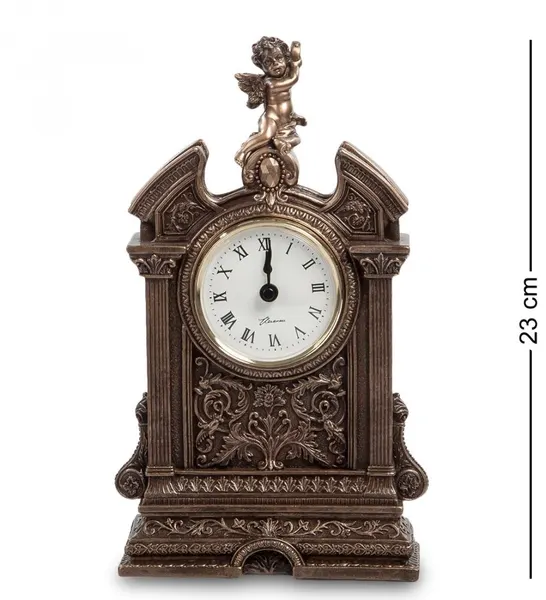 Часы в стиле барокко Veronese "Амур" (bronze) WS-610