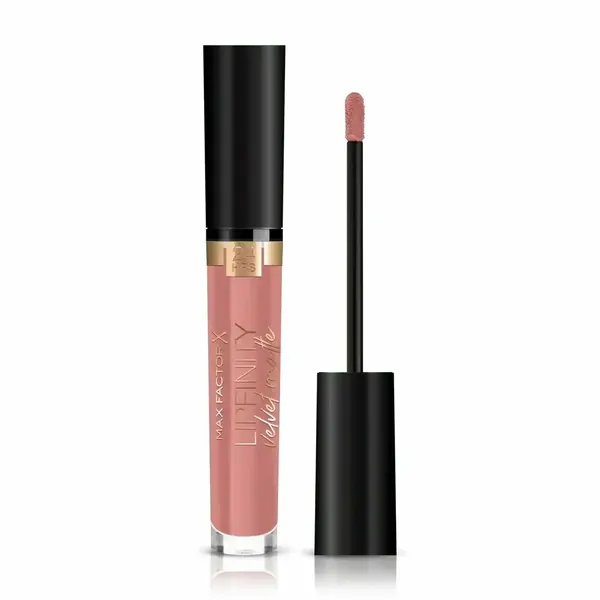 MAX FACTOR Помада для губ жидкая Lipfinity Velvet Matte, 15 Nude Silk, 3.5 мл