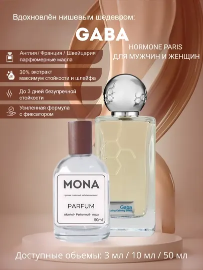 Hormone Paris - Gaba, This is not Testosterone, This is not Caffeine, Dopamine духи