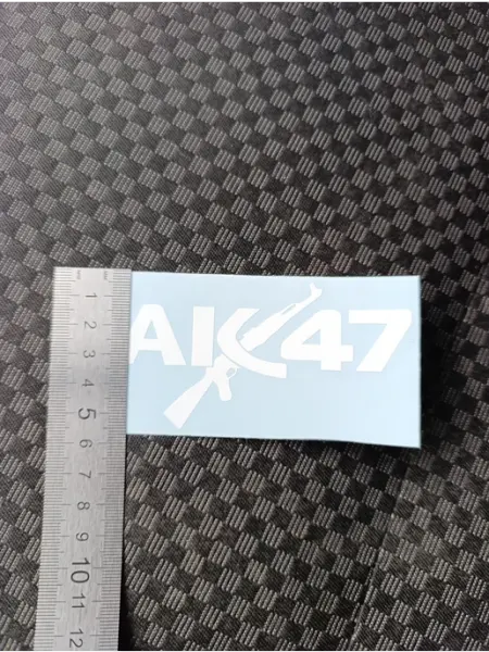 Наклейка на авто АК - 47 4 шт