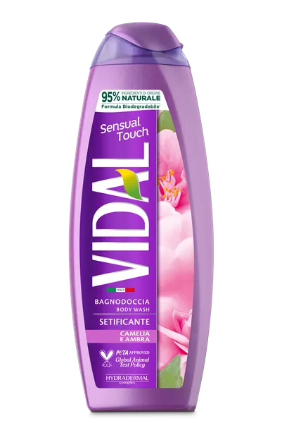 Гель для душа Vidal Sensual 500 ML — парфюмированный гель для душа с чувственным и элегантным ароматом