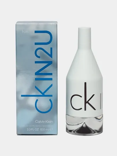 CALVIN KLEIN CK IN2U FOR HIM, 100 мл, Eau De Toilette, для мужчин, Испания 🇪🇸
