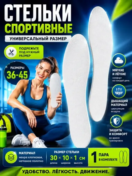 Стельки спортивные для кроссовок Выгодная Покупка PRO