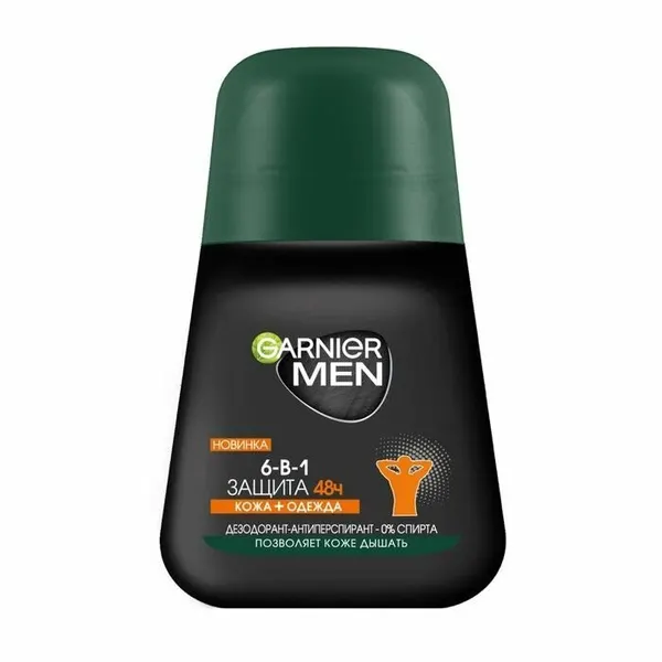 Garnier Дезодорант-ролик для мужчин Защита 6, 50 мл/