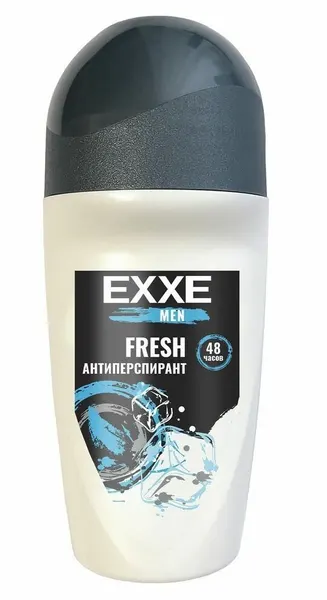 EXXE Men Дезодорант антиперспирант Fresh 50 мл, ролик