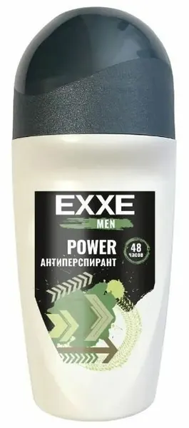 Еххе Дезодорант-антиперспирант Power Men, ролик, 50 мл