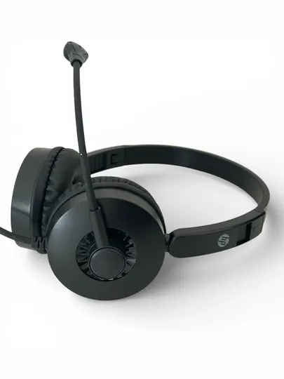HP Call Center Headset DHE-8009 проводная гарнитура с микрофоном для ПК и ноутбука - Игровые наушники