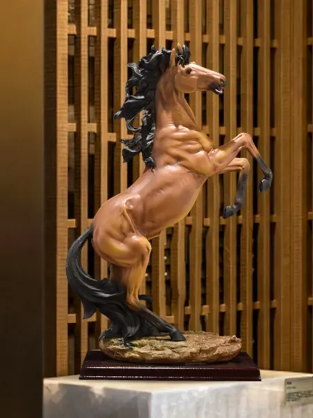 Статуэтка 48см декоративная лошадь Holiday figurines
