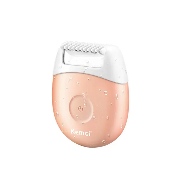 Эпилятор Ms. Kemei , розовый, USB, для всего тела