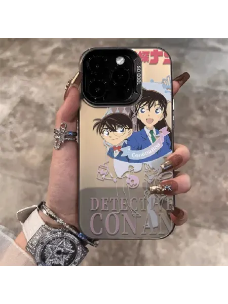 Чехол на IPHONE 11 чёрный детективе конан