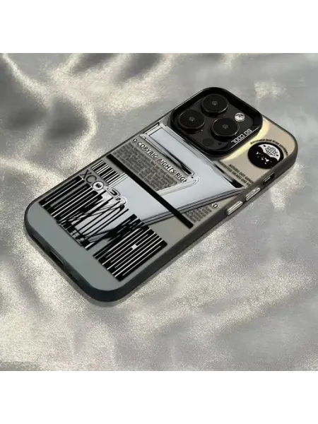 Чехол на IPHONE 11 чёрный копйригт дизайн