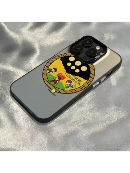 Чехол на IPHONE 11 чёрный коинс жизнь