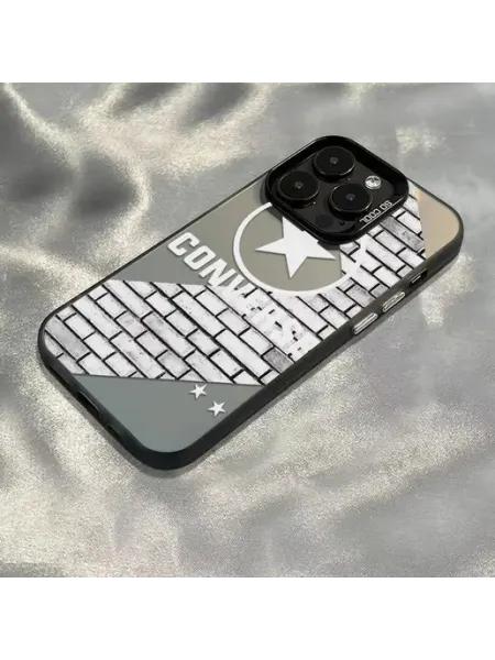 Чехол на IPHONE 11 чёрный Кеды Конверс