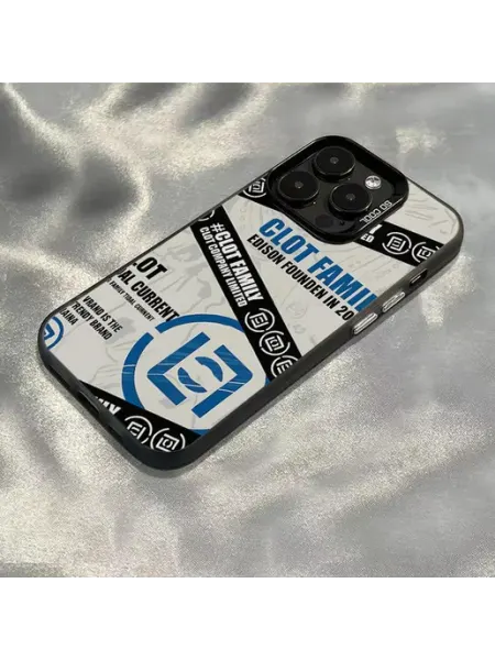 Чехол на IPHONE 11 чёрный КЛОТ ФАМИЛЙ
