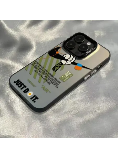 Чехол на IPHONE 13 14 чёрный аир снеакерс