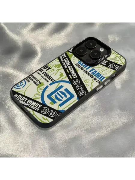Чехол на IPHONE 13 PRO чёрный Клот команда