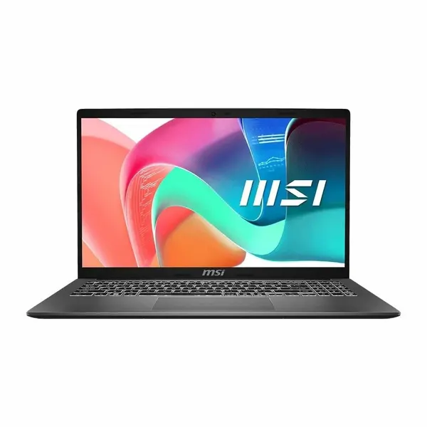 Ноутбук MSI Modern 15 F1MG-1071XRU Intel Core 7 150U/16Gb (1*16 D4)/SSD512Gb/UMA/15.6"/IPS/FHD/1920x1080/60Hz/NoOS/RJ-45/Grey/1.7kg