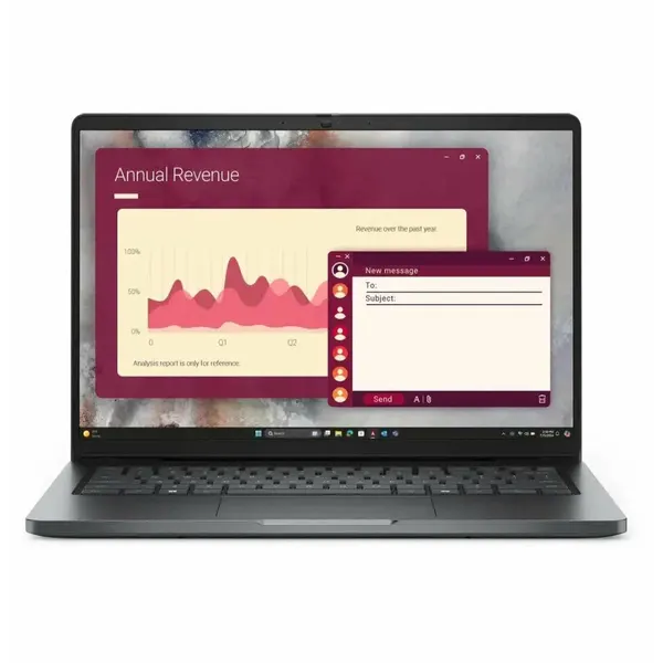 Ноутбук Dell Pro 14 (PRO14-7653) 14 IPS/Core Ultra 7 255U/16ГБ/512ГБ/Intel Graphics/Linux серый