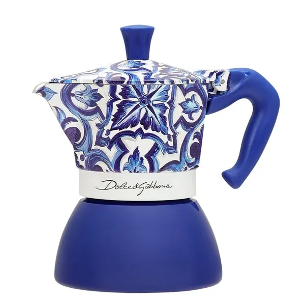 Кофеварка гейзерная Bialetti 5357, для индукц. плит, дизайн Dolce&Gabbana, 535 мл