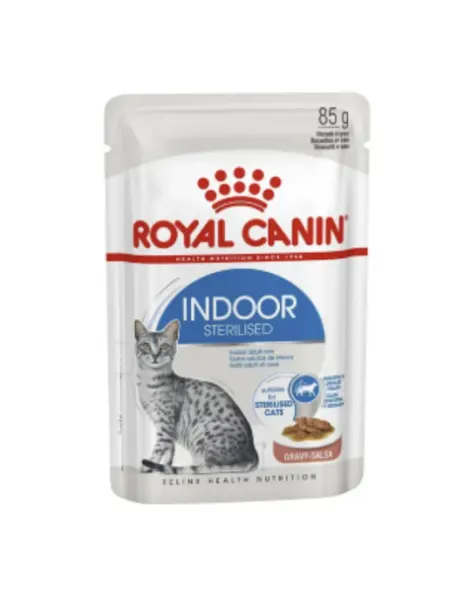 Rоyal Canin Indoor Sterilised для кошек соус 85 гр