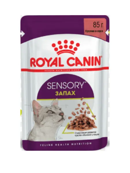 Royal Canin Sensory Smell для кошек кусочки соусе 85 гр
