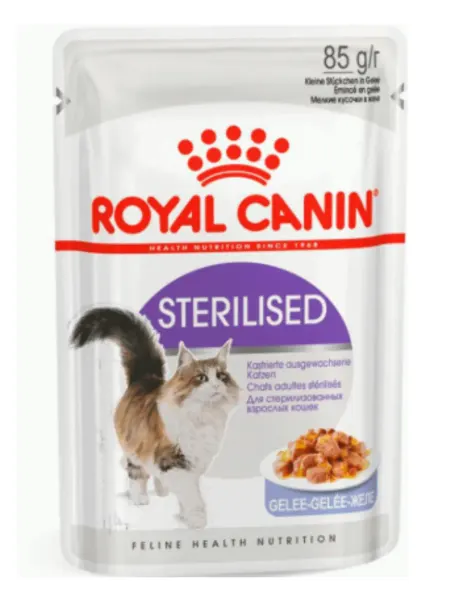 Royal Canin Sterilised пауч для кошек курица в желе 85 гр