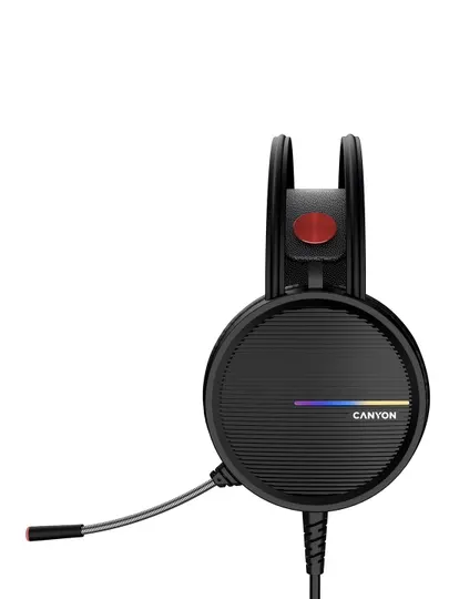 Проводные наушники игровые CANYON Interceptor GH-8A, С RGB подстветкой
